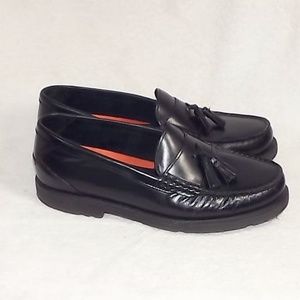ROCKPORT MODERN PREP TASSEL Black Slip-On Loafers